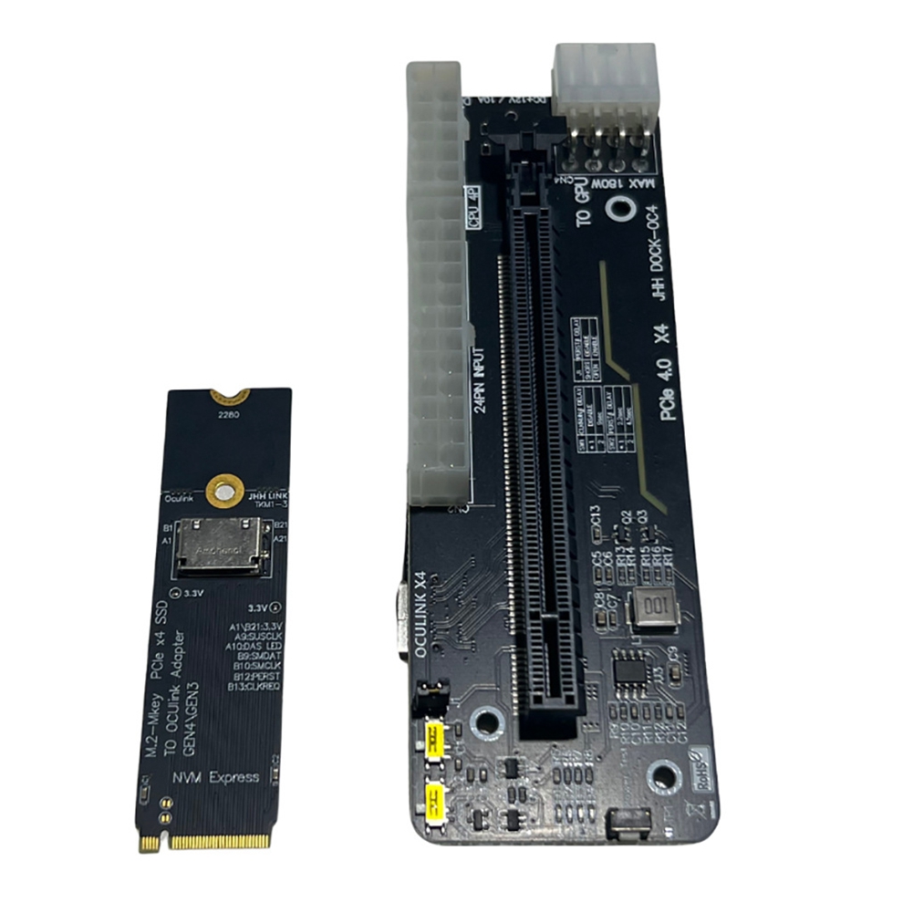 External Gpu Dock Pcie 4.0 Oculink - ABKJ-For Oculink/M.2 Nvme 外付けグラフィックカード ラップトップ EGPU