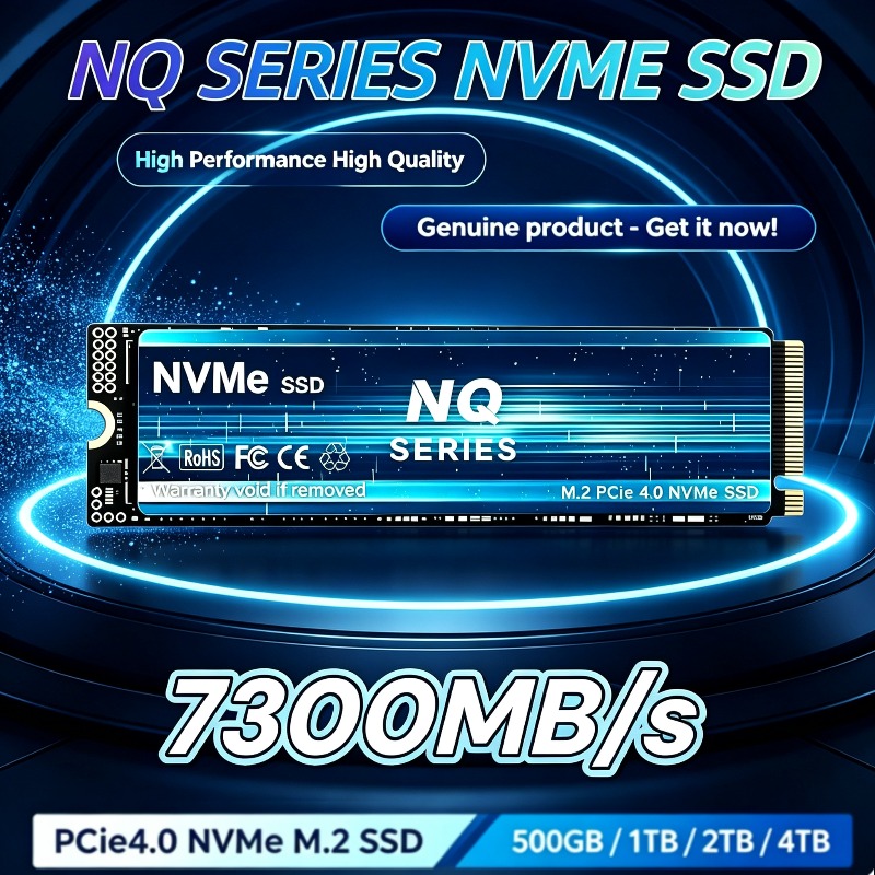 M.2 Nvme 4Tb Pcie 4.0 Ssd - NQ 2TB/4TB NVMe PCIe 4.0 M.2