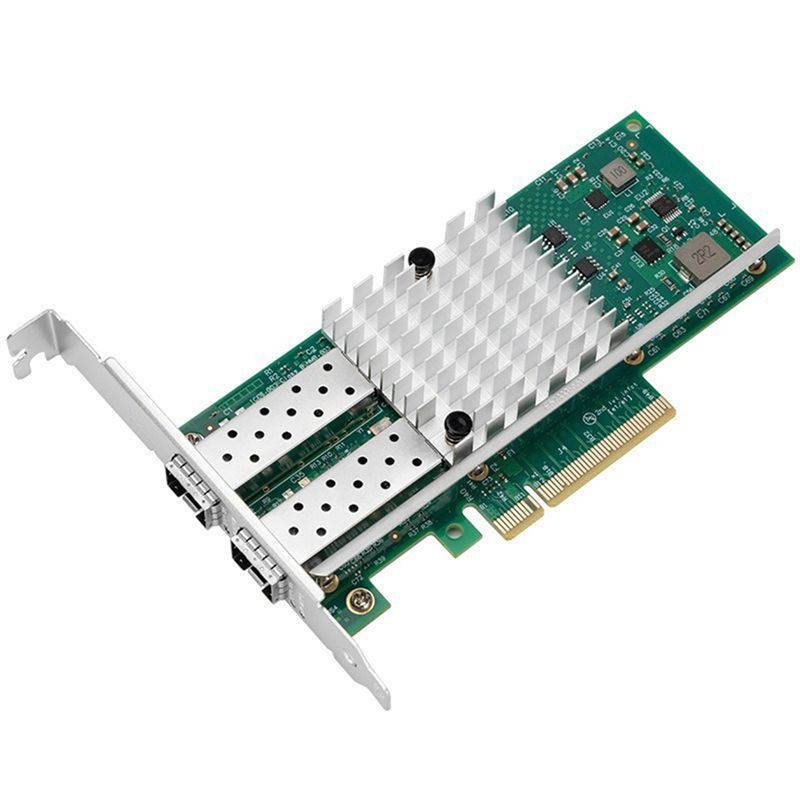 10Gb Sfp+ Pcie Network Card Dual Port - 効率的なX520-DA1デュアルポート10Gb SFP+ネットワークカード、82599ENチップ搭載のPCI-E NIC、イーサネットX8 PCI-E拡張スロット対応、Express対応