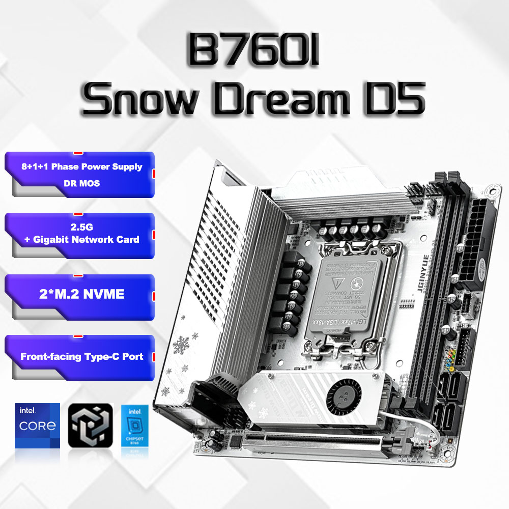 Lga 1700 Ddr5 Itx Motherboard - B760i ARGB WIFI DDR5 マザーボード mini