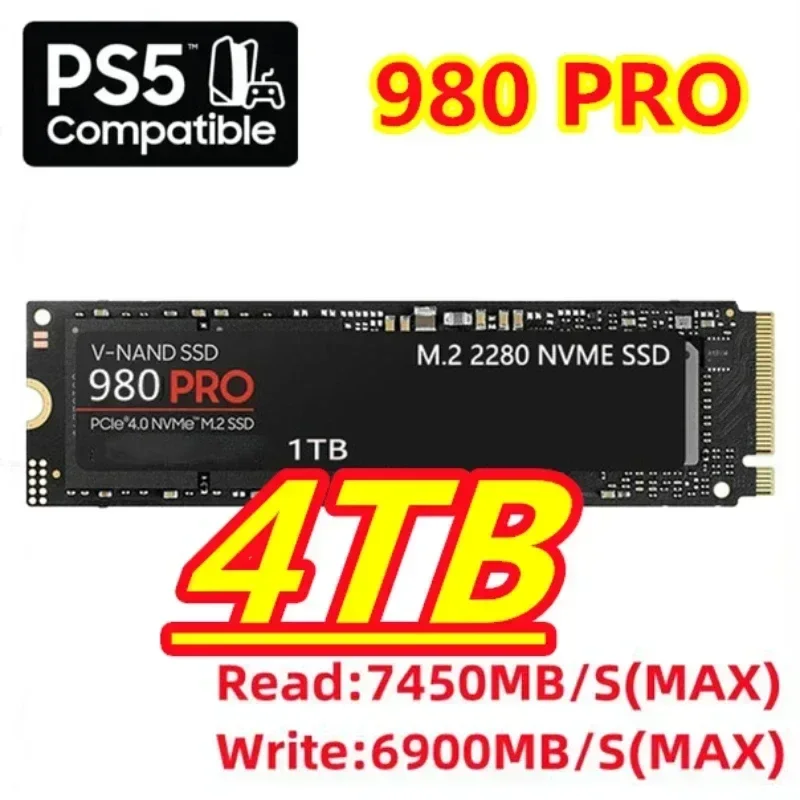 M.2 Nvme 4Tb Pcie 4.0 Ssd - 新品 980 Pro SSD 1TB 2TB