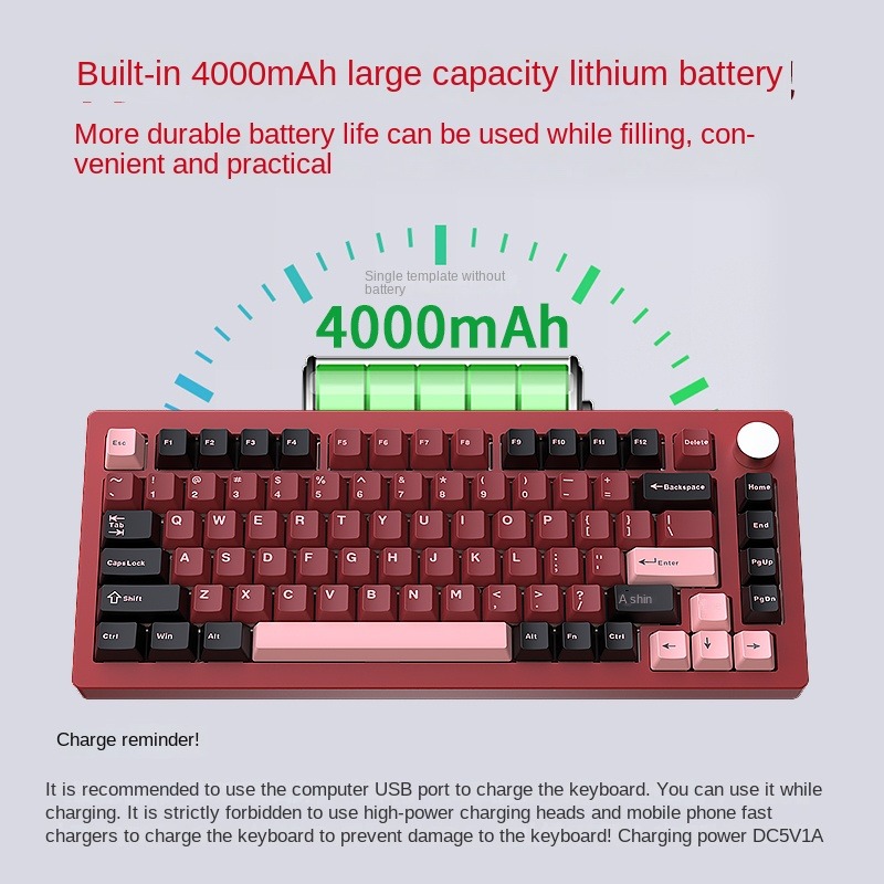 HJSDZHI AL75V2 メカニカルキーボードキット ア - Mechanical Keyboard Barebone Aluminum Gasket 75 のレビューと価格