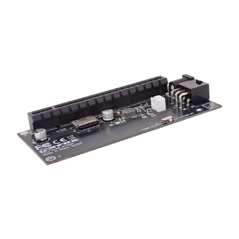 Oculink SFF-8612 - PCIe X4 X16 - Pcie 4.0 X16 Riser Cable 90 Degree のレビューと価格
