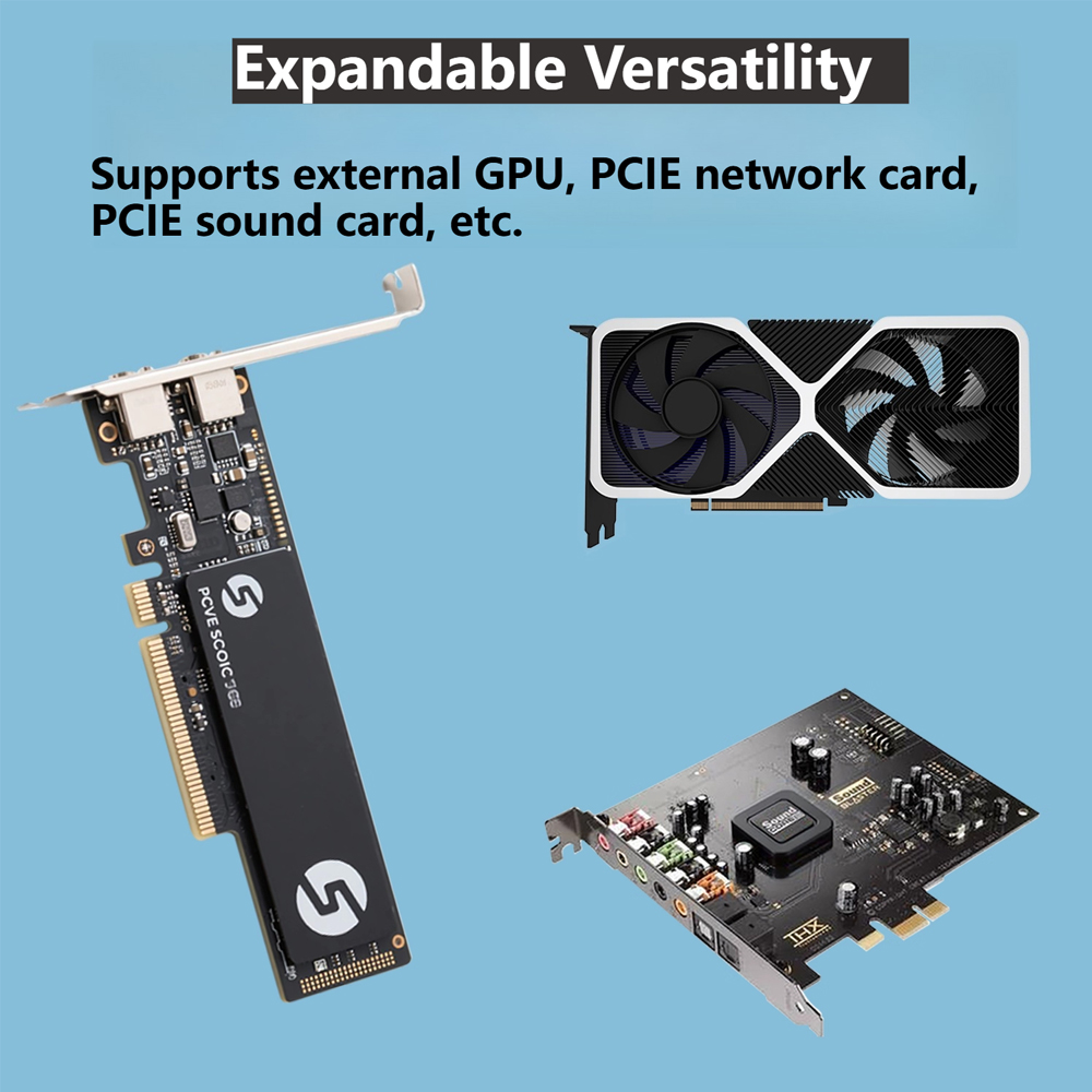 Oculink eGPU グラフィックスカードドック ノート - External Gpu Dock Pcie 4.0 Oculink のレビューと価格