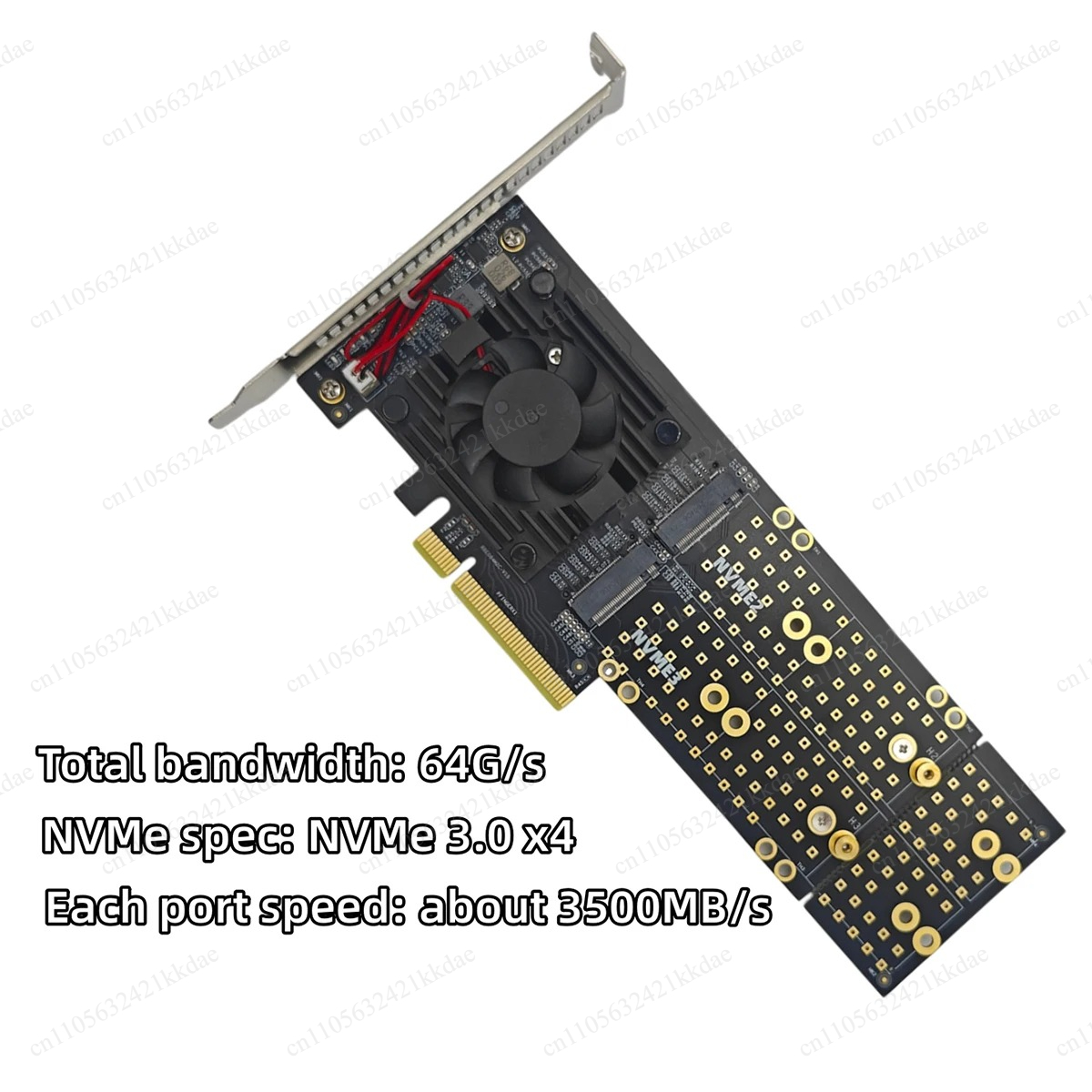PCIe バイフォルケーション PEX8747 クアッド 4 - Quad M.2 Nvme Pcie Bifurcation Card のレビューと価格