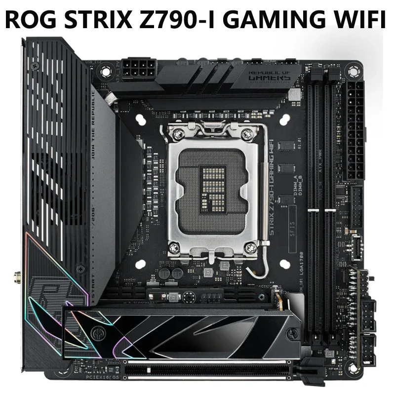 ASUS ROG STRIX Z790-I GAMING W - Lga 1700 Ddr5 Itx Motherboard のレビューと価格