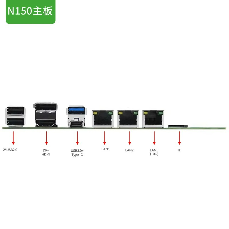 N150 NASホストSATAマザーボード第12世代6ベイ1 - Nas Motherboard N100 6 Sata のレビューと価格