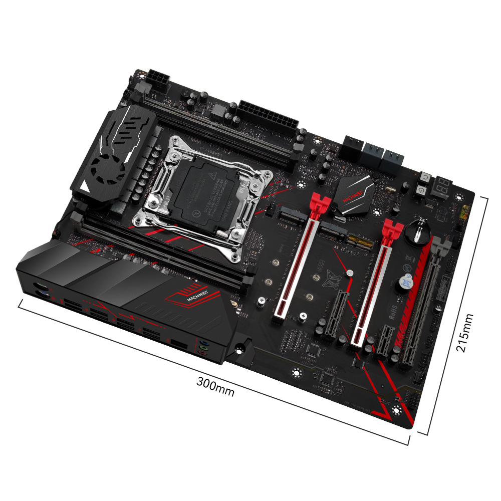 MACHINIST MR9A PRO MAX X99 マザー - X99 Dual Cpu Motherboard Combo のレビューと価格