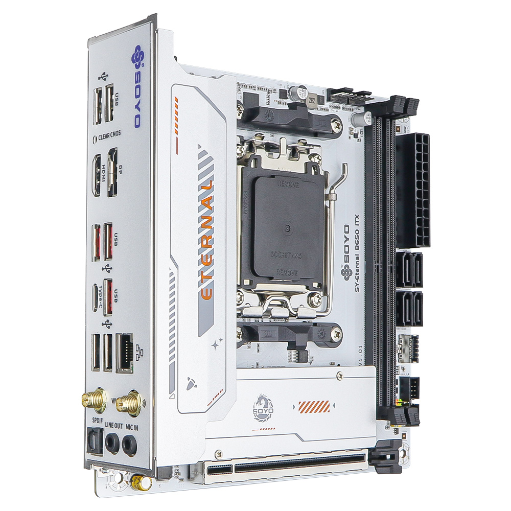 SOYO B650ITX AMDミニマザーボード AMD R - B650 Itx Motherboard Wifi のレビューと価格