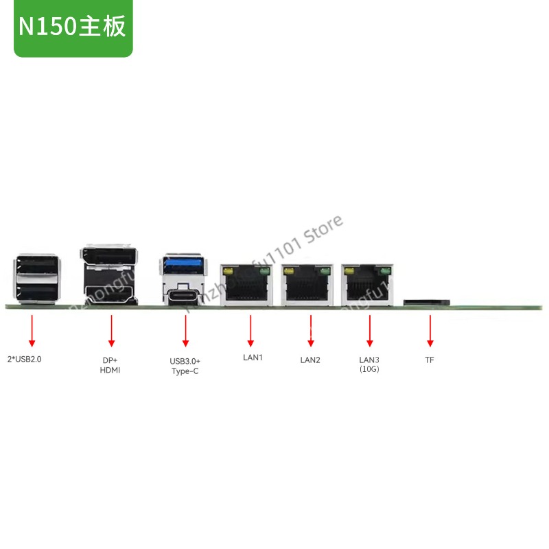 N150 NASホストSATAマザーボード第12世代6ベイ1 - Nas Motherboard N100 6 Sata のレビューと価格