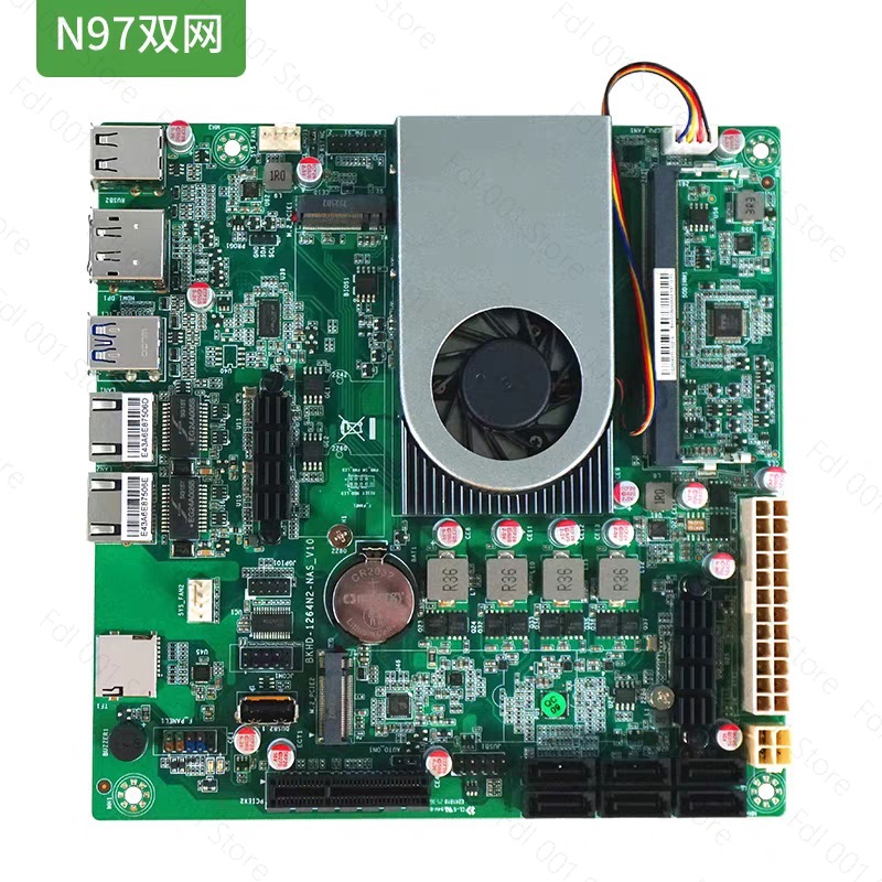N100マザーボード デュアル2.5G 10G SFP NA - Nas Motherboard N100 6 Sata のレビューと価格