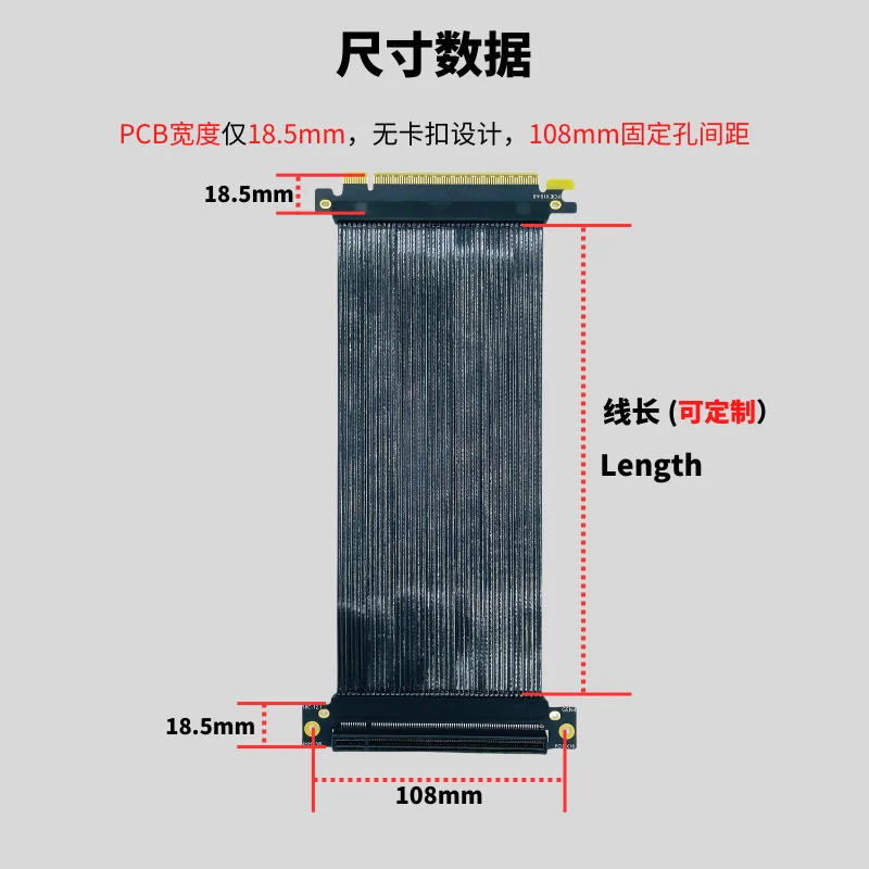 PCI-E 4.0 X16 グラフィックスカードシールドエク - Pcie 4.0 X16 Riser Cable 90 Degree のレビューと価格