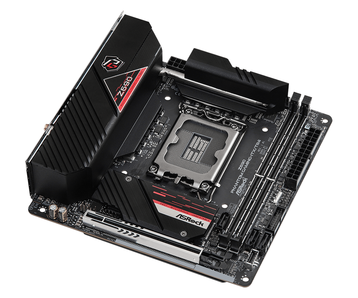 Z690 Mini-ITX ASROCK Z690 PHAN - Lga 1700 Ddr5 Itx Motherboard のレビューと価格