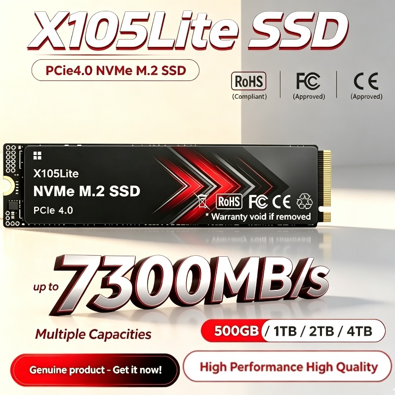 X105Lite 500GB-4TB SSD NVMe M. - M.2 Nvme 4Tb Pcie 4.0 Ssd のレビューと価格