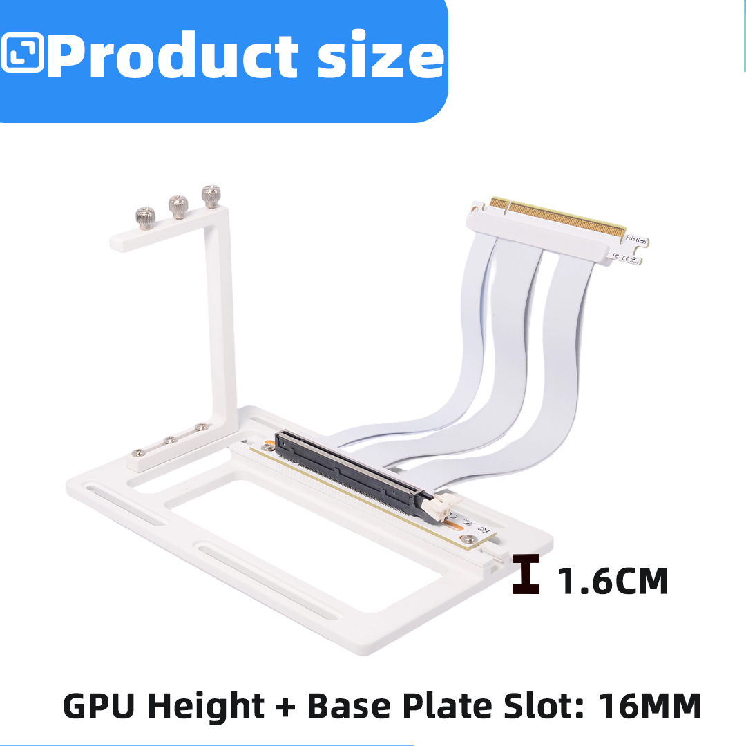 PCIe 5.0 /4.0 /3.0 X16 90度ライザー - Pcie 4.0 X16 Riser Cable 90 Degree のレビューと価格