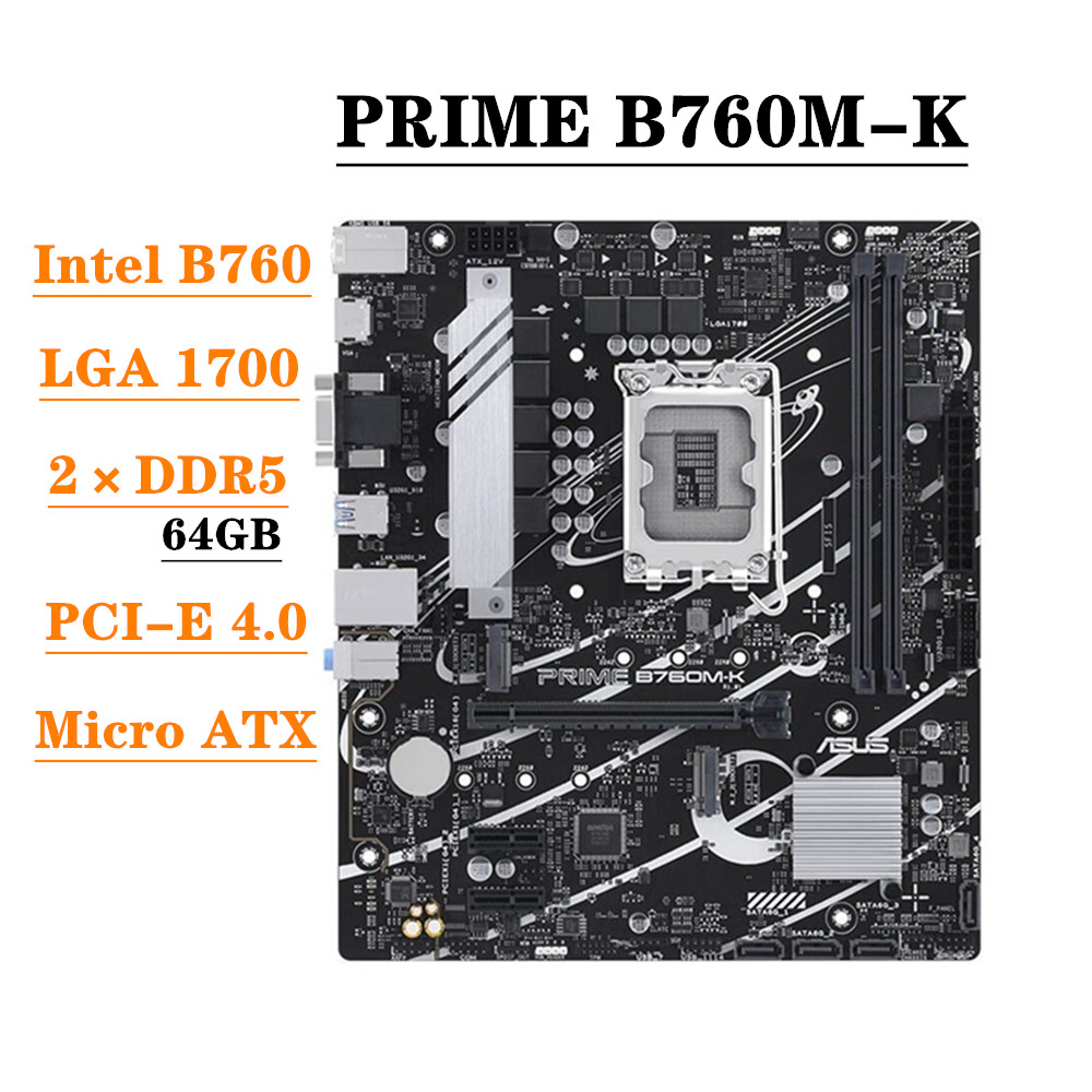 ASUS PRIME B760M-K マザーボード DDR5 - Lga 1700 Ddr5 Itx Motherboard のレビューと価格