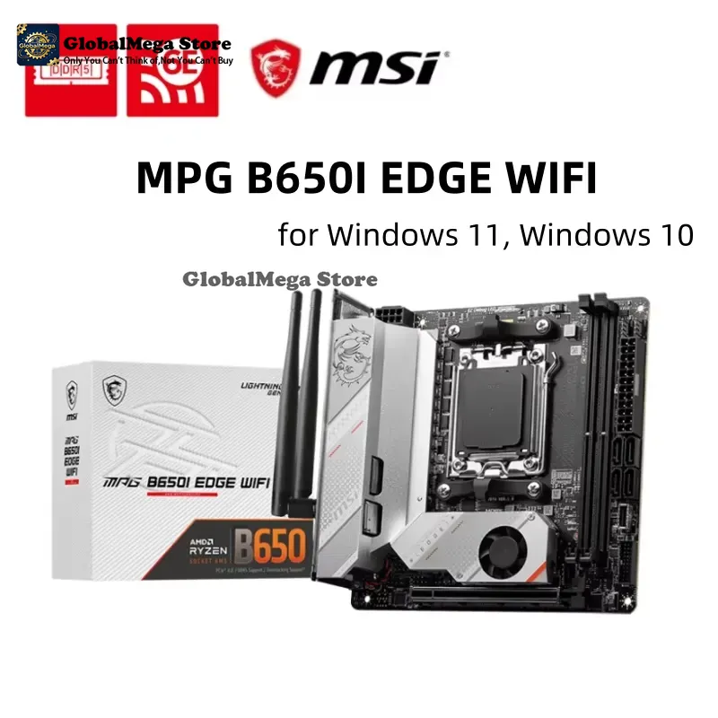 新しいMPG B650I EDGE WIFIマザーボード 1 - B650 Itx Motherboard Wifi のレビューと価格