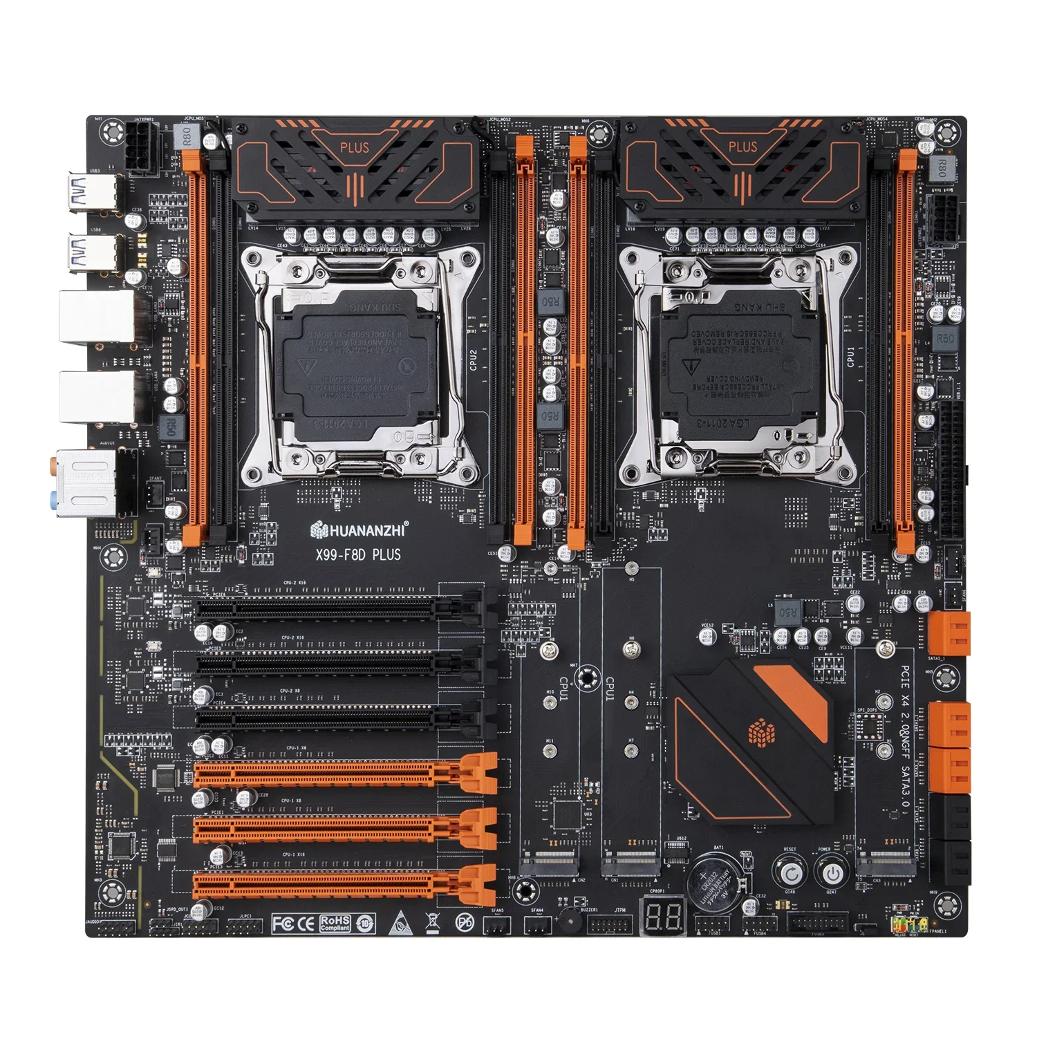 デュアルCPUマザーボード,x99 f8d plus,lga - X99 Dual Cpu Motherboard Combo のレビューと価格