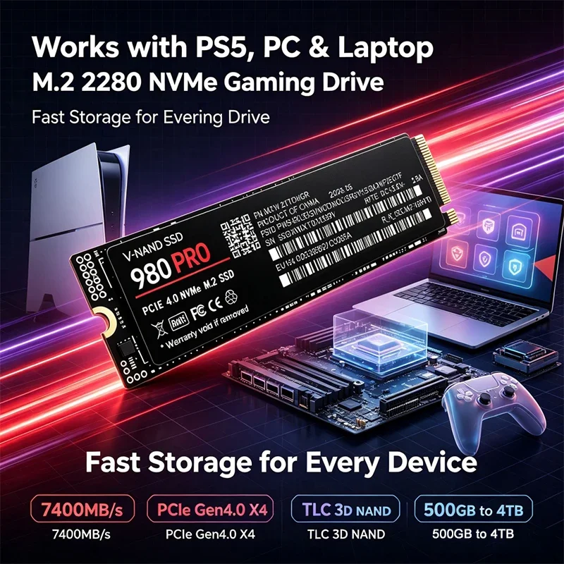 ゲーミング用M.2 NVMe SSD 980 PRO PCI - M.2 Nvme 4Tb Pcie 4.0 Ssd のレビューと価格