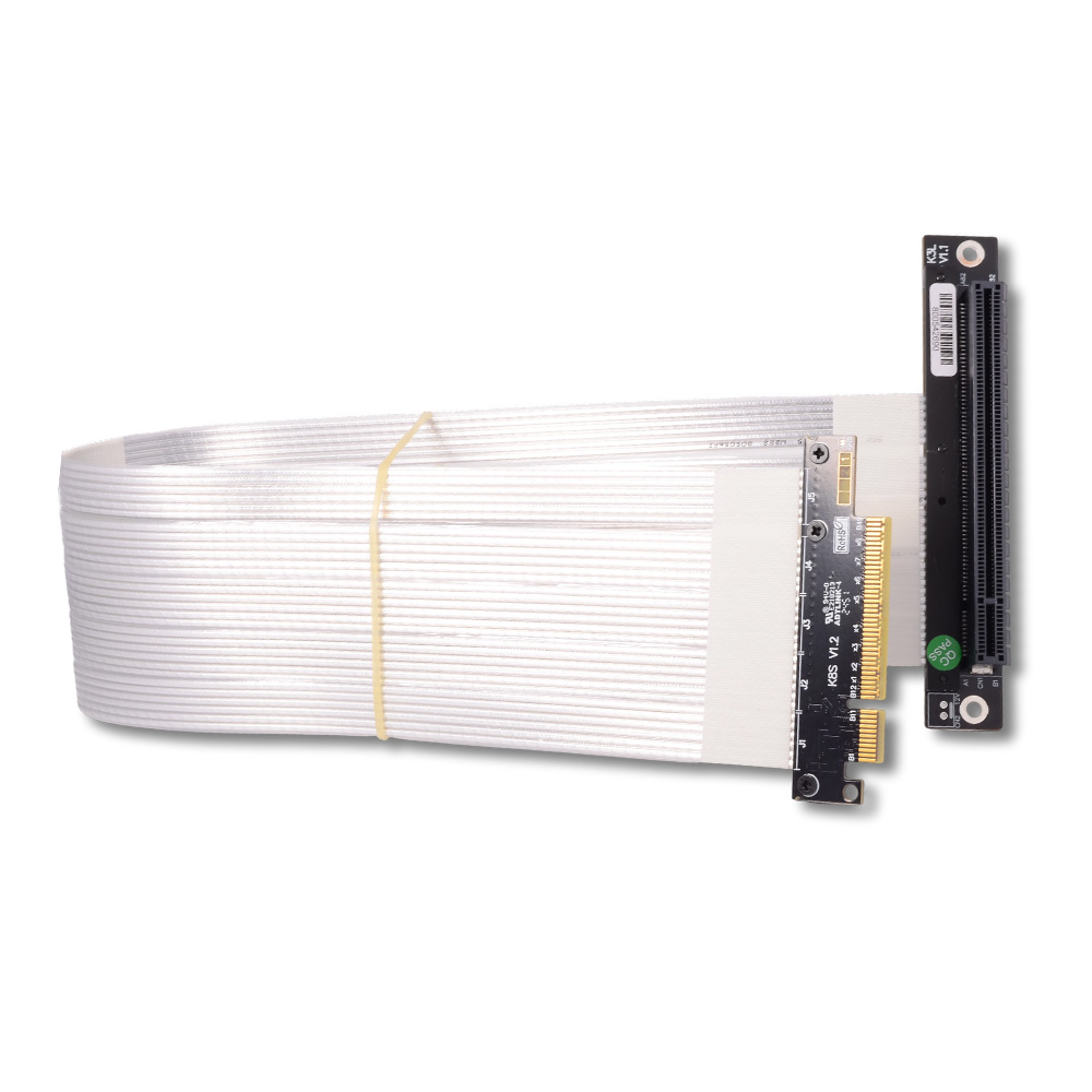 ADT-Link PCIe 4.0 / 3.0 X8 to  - Pcie 4.0 X16 Riser Cable 90 Degree のレビューと価格