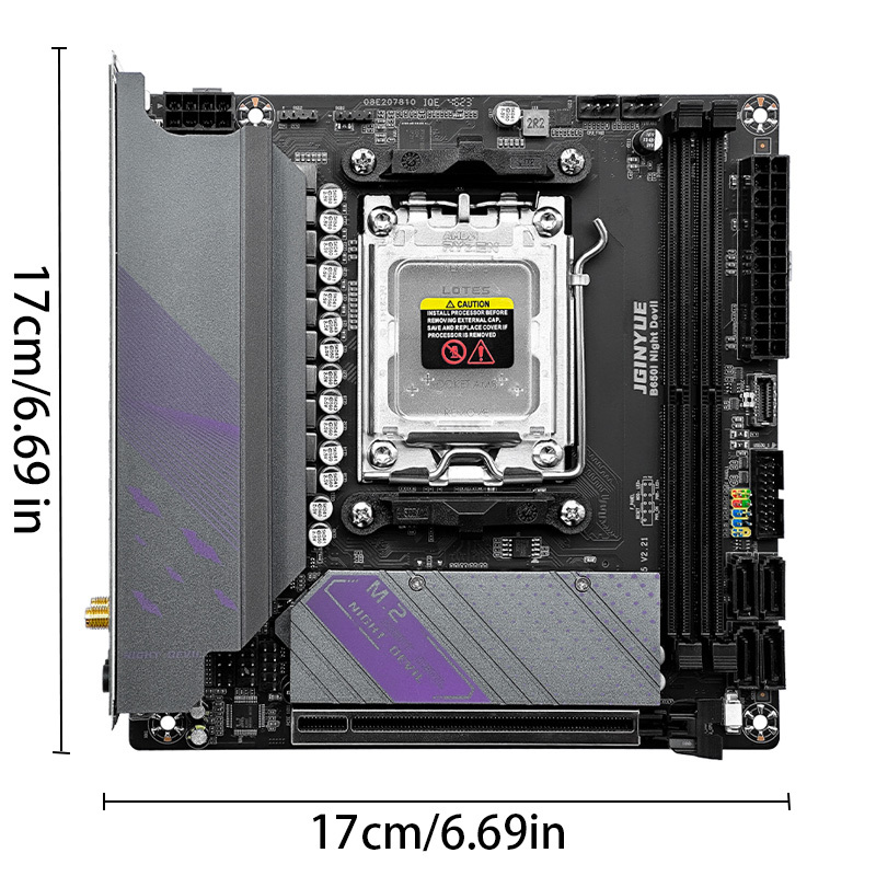B650 マザーボード 9600X ミニITX DDR5 R - B650 Itx Motherboard Wifi のレビューと価格